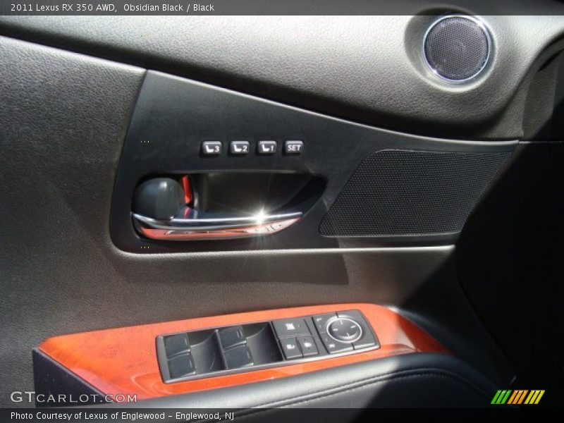 Obsidian Black / Black 2011 Lexus RX 350 AWD