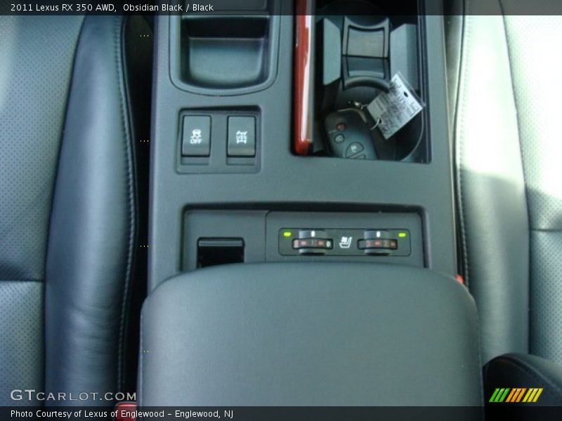 Obsidian Black / Black 2011 Lexus RX 350 AWD