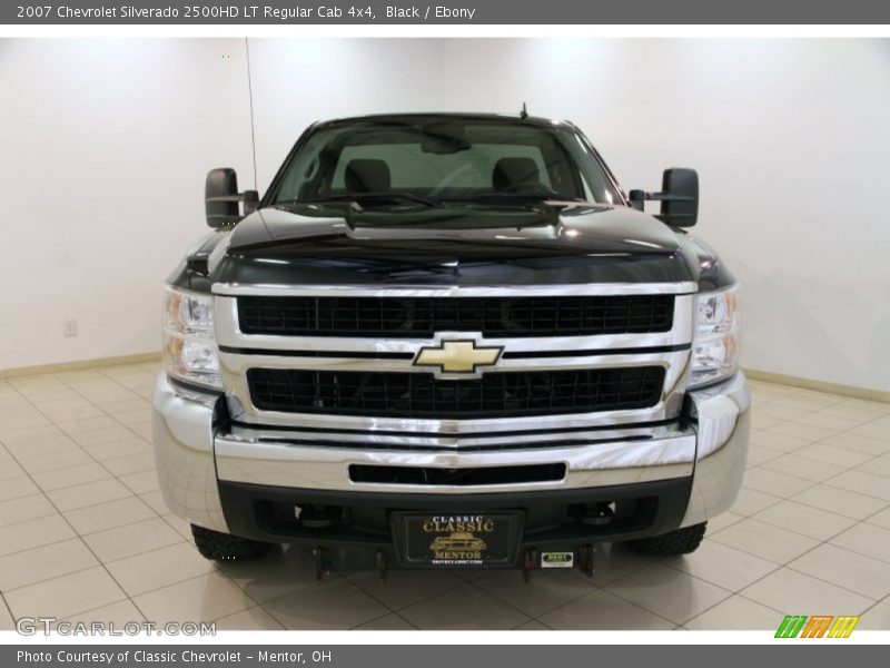 Black / Ebony 2007 Chevrolet Silverado 2500HD LT Regular Cab 4x4