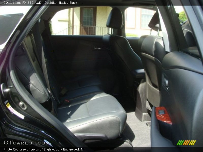 Obsidian Black / Black 2011 Lexus RX 350 AWD