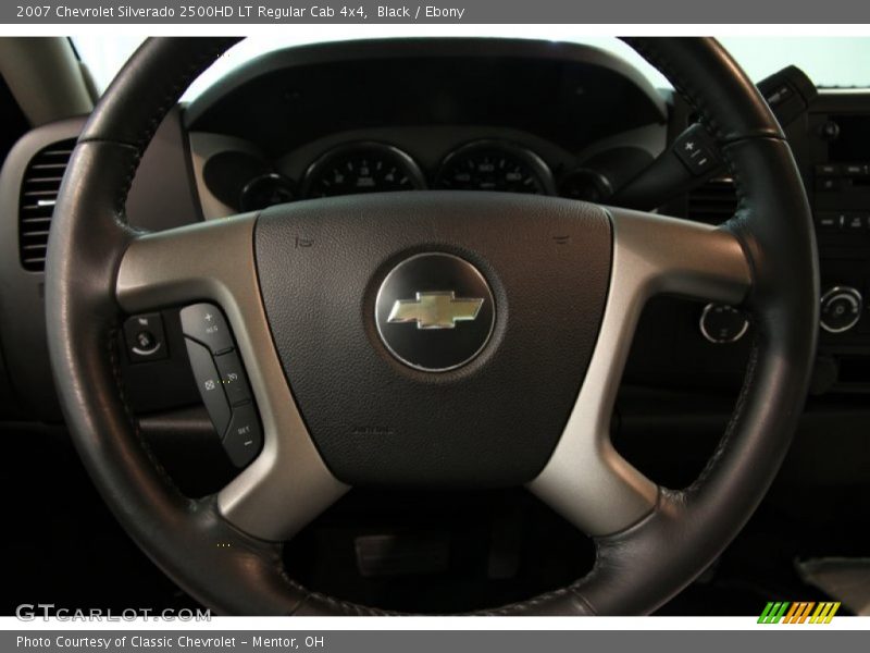 Black / Ebony 2007 Chevrolet Silverado 2500HD LT Regular Cab 4x4