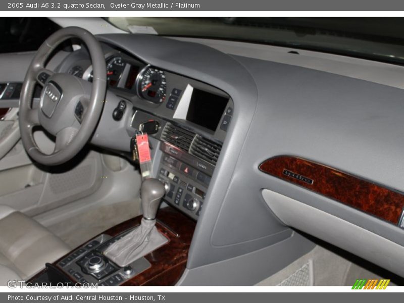 Oyster Gray Metallic / Platinum 2005 Audi A6 3.2 quattro Sedan