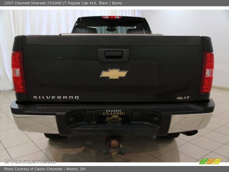 Black / Ebony 2007 Chevrolet Silverado 2500HD LT Regular Cab 4x4