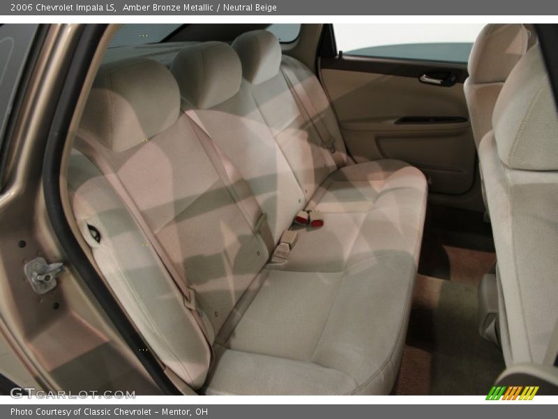 Amber Bronze Metallic / Neutral Beige 2006 Chevrolet Impala LS