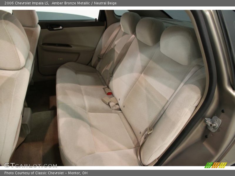 Amber Bronze Metallic / Neutral Beige 2006 Chevrolet Impala LS