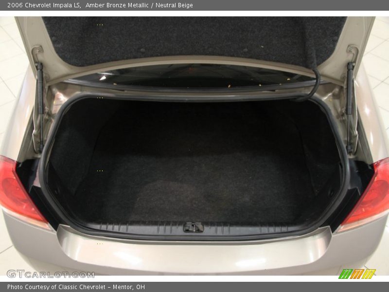 Amber Bronze Metallic / Neutral Beige 2006 Chevrolet Impala LS