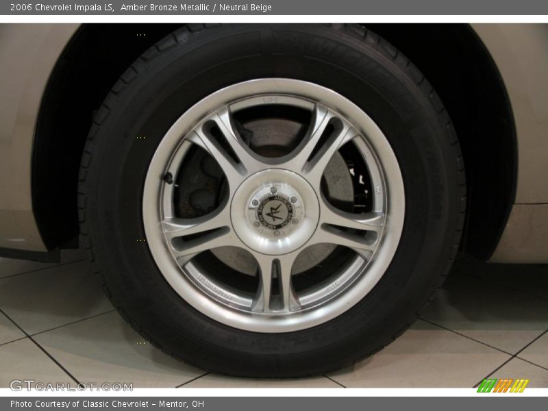 Amber Bronze Metallic / Neutral Beige 2006 Chevrolet Impala LS