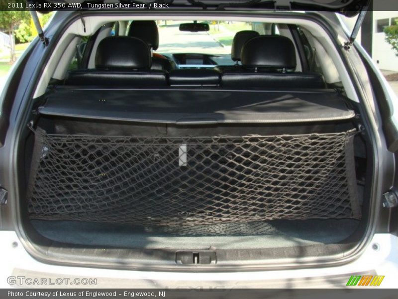 Tungsten Silver Pearl / Black 2011 Lexus RX 350 AWD