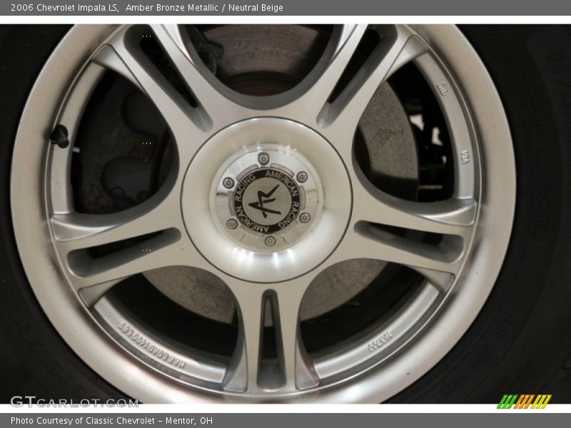 Amber Bronze Metallic / Neutral Beige 2006 Chevrolet Impala LS