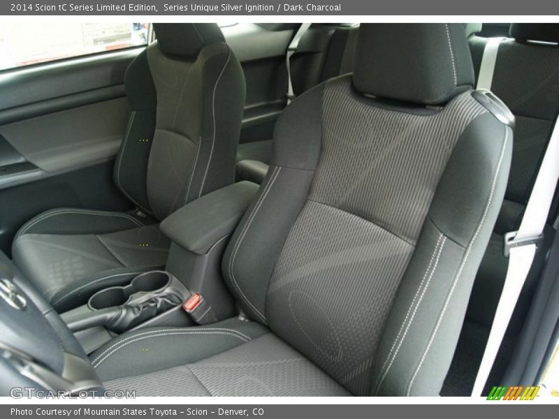 Front Seat of 2014 tC Series Limited Edition