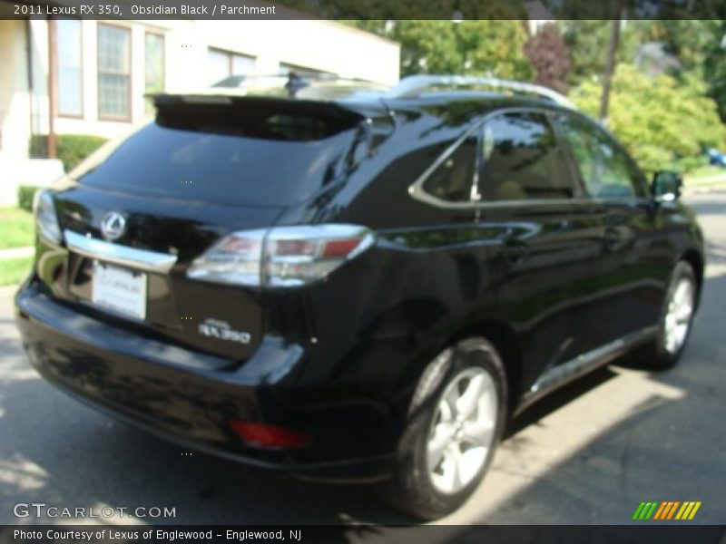 Obsidian Black / Parchment 2011 Lexus RX 350