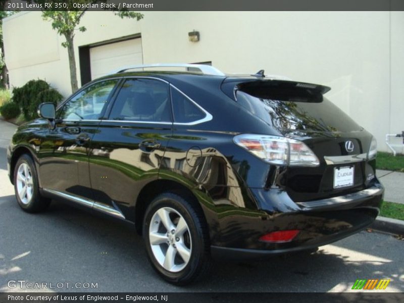 Obsidian Black / Parchment 2011 Lexus RX 350