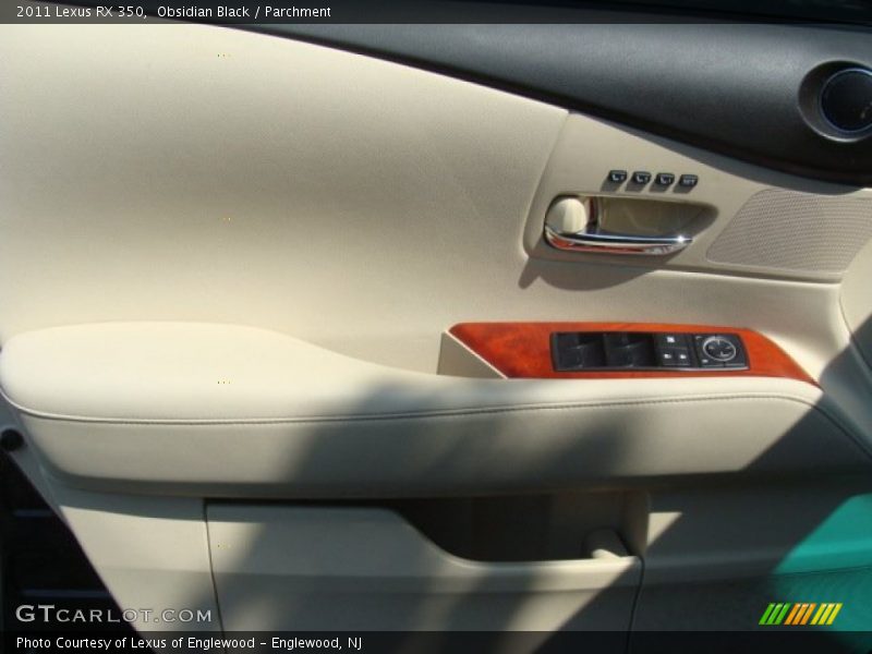 Obsidian Black / Parchment 2011 Lexus RX 350