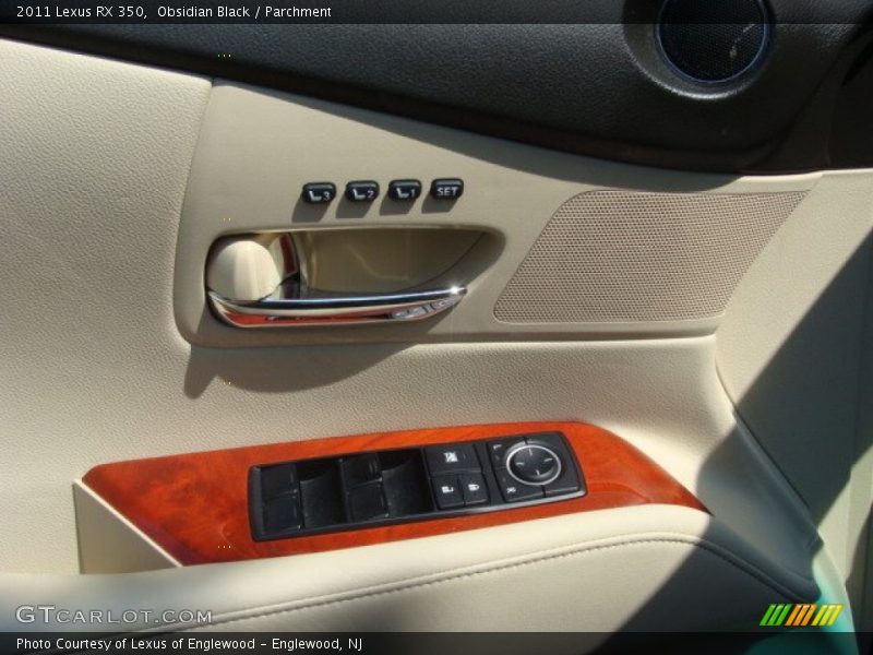 Obsidian Black / Parchment 2011 Lexus RX 350