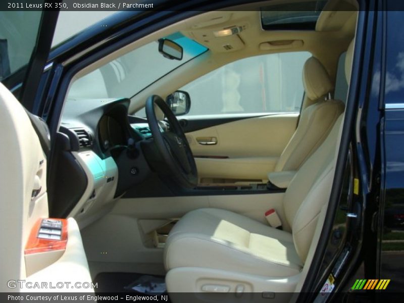 Obsidian Black / Parchment 2011 Lexus RX 350
