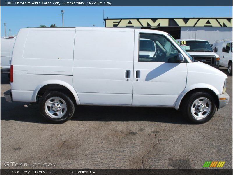 Summit White / Medium Gray 2005 Chevrolet Astro Cargo Van