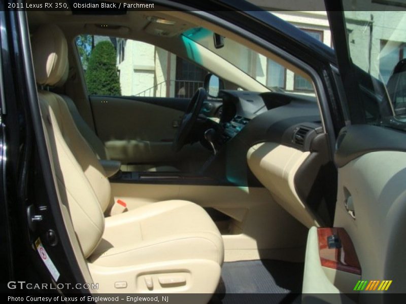 Obsidian Black / Parchment 2011 Lexus RX 350