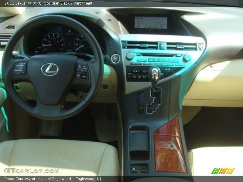 Obsidian Black / Parchment 2011 Lexus RX 350