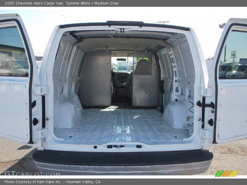 Summit White / Medium Gray 2005 Chevrolet Astro Cargo Van
