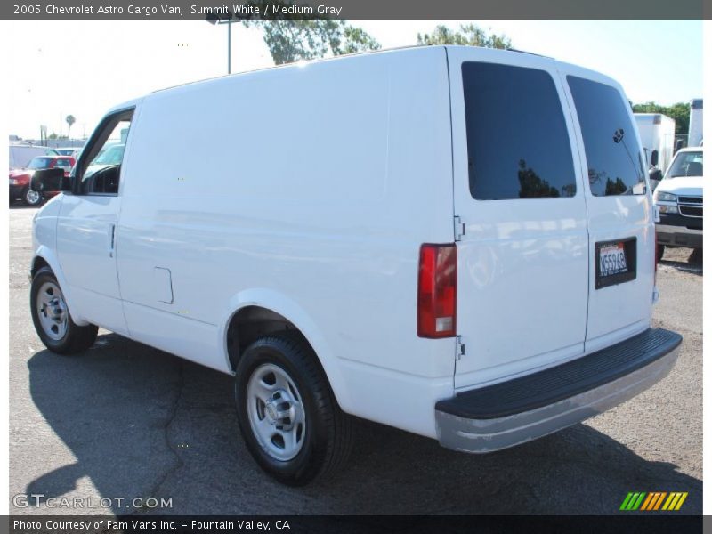 Summit White / Medium Gray 2005 Chevrolet Astro Cargo Van
