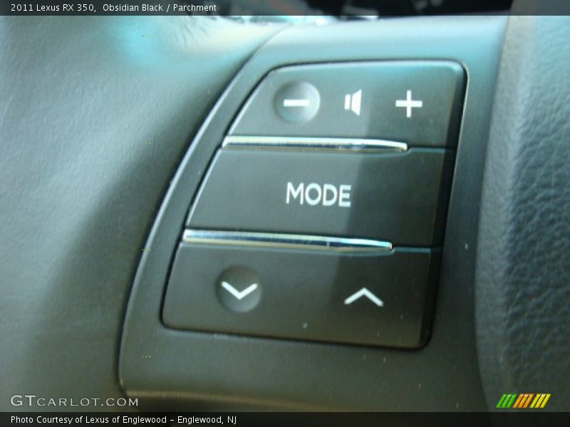 Obsidian Black / Parchment 2011 Lexus RX 350