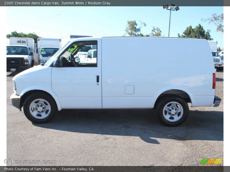 Summit White / Medium Gray 2005 Chevrolet Astro Cargo Van