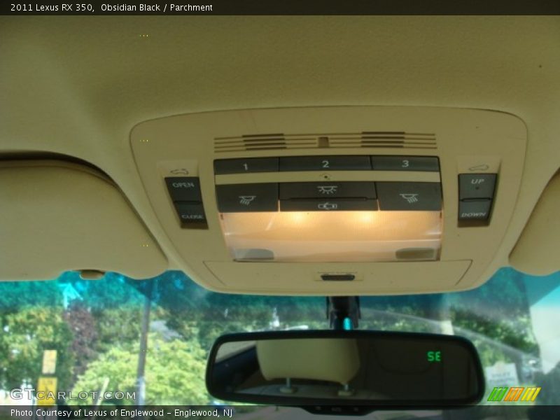 Obsidian Black / Parchment 2011 Lexus RX 350
