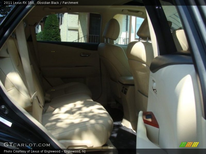 Obsidian Black / Parchment 2011 Lexus RX 350