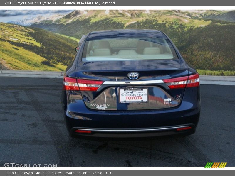 Nautical Blue Metallic / Almond 2013 Toyota Avalon Hybrid XLE