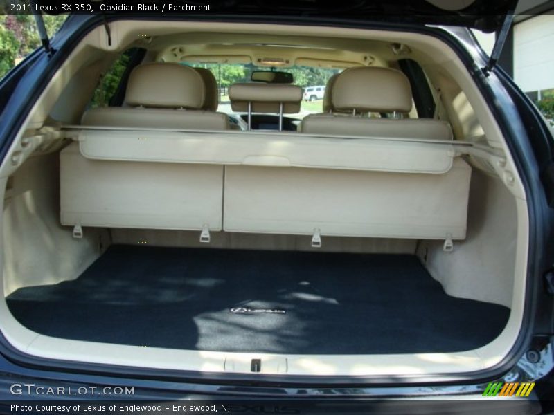 Obsidian Black / Parchment 2011 Lexus RX 350