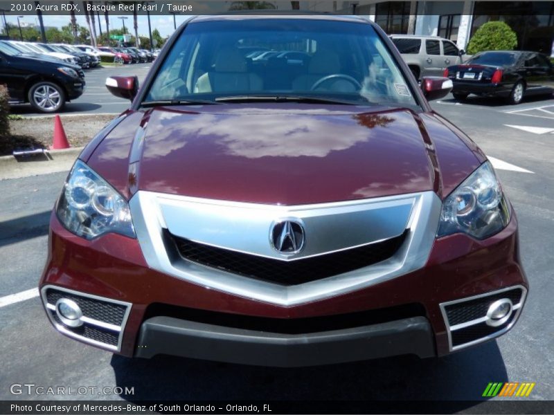 Basque Red Pearl / Taupe 2010 Acura RDX