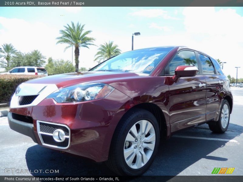 Front 3/4 View of 2010 RDX 