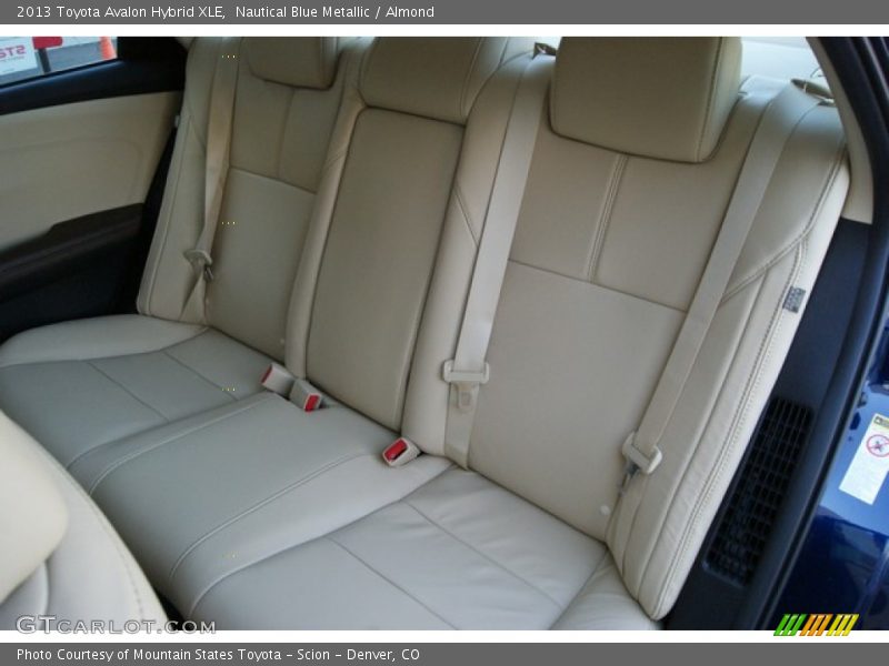 Nautical Blue Metallic / Almond 2013 Toyota Avalon Hybrid XLE
