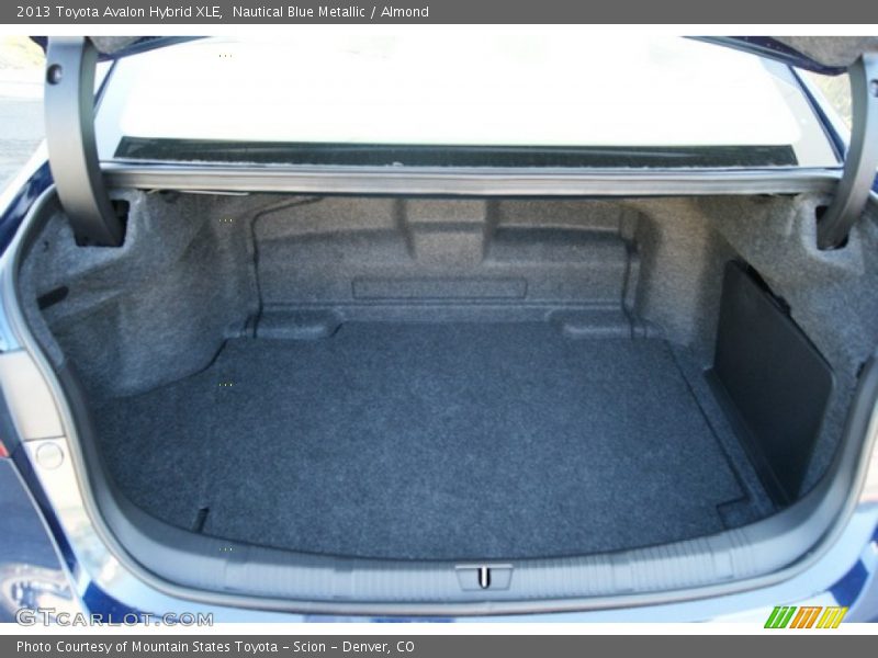 Nautical Blue Metallic / Almond 2013 Toyota Avalon Hybrid XLE