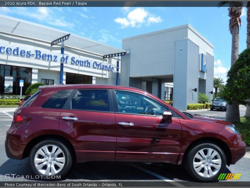 Basque Red Pearl / Taupe 2010 Acura RDX