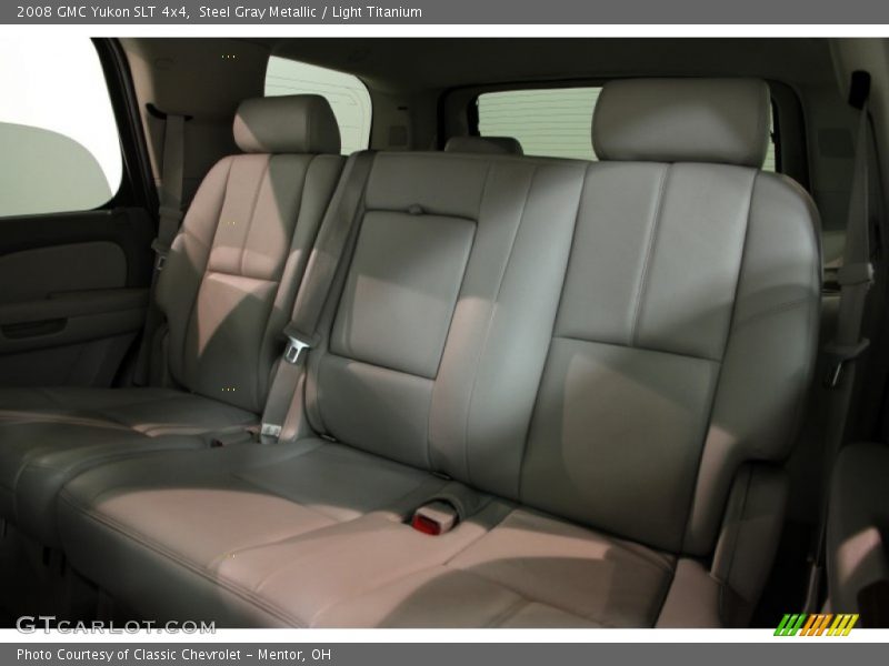 Steel Gray Metallic / Light Titanium 2008 GMC Yukon SLT 4x4