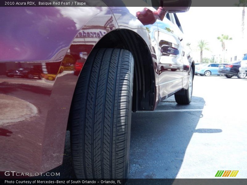 Basque Red Pearl / Taupe 2010 Acura RDX