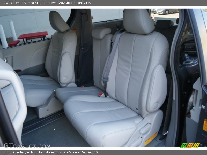 Predawn Gray Mica / Light Gray 2013 Toyota Sienna XLE