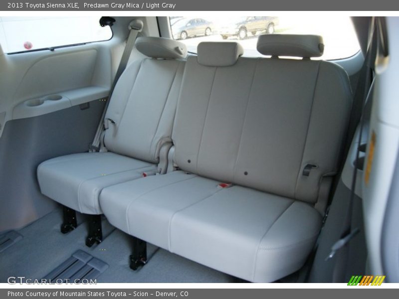 Predawn Gray Mica / Light Gray 2013 Toyota Sienna XLE