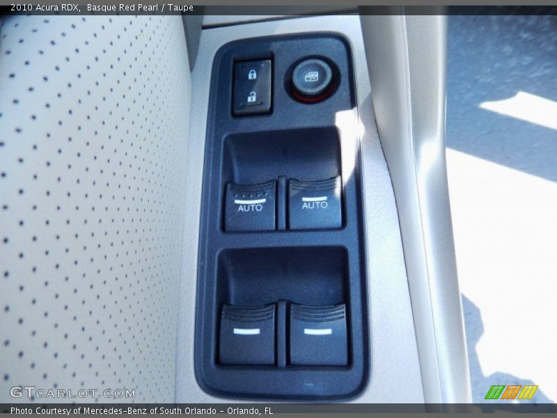 Controls of 2010 RDX 