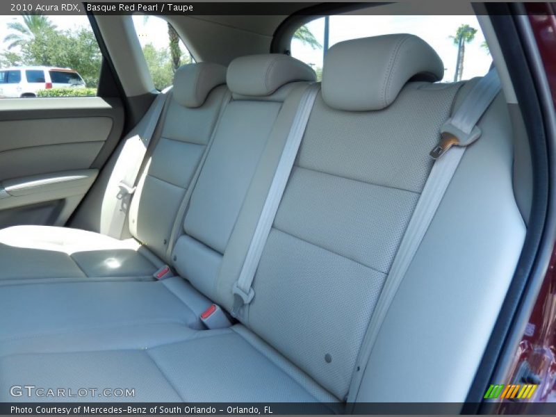 Basque Red Pearl / Taupe 2010 Acura RDX