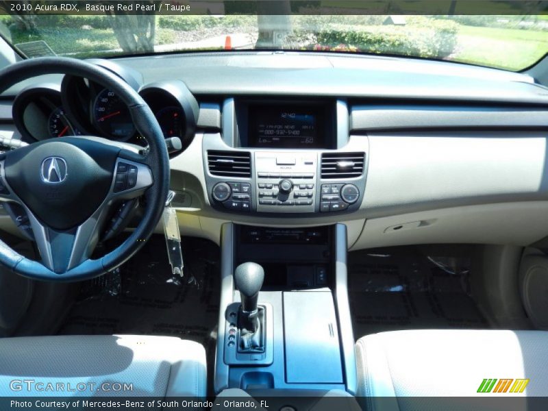 Basque Red Pearl / Taupe 2010 Acura RDX