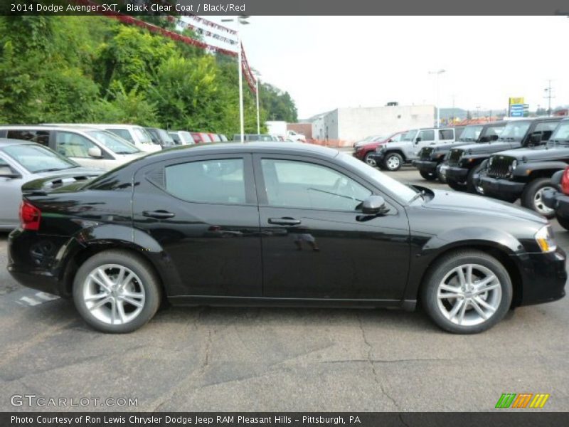  2014 Avenger SXT Black Clear Coat