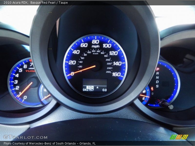  2010 RDX   Gauges