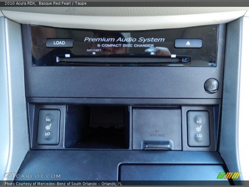 Audio System of 2010 RDX 