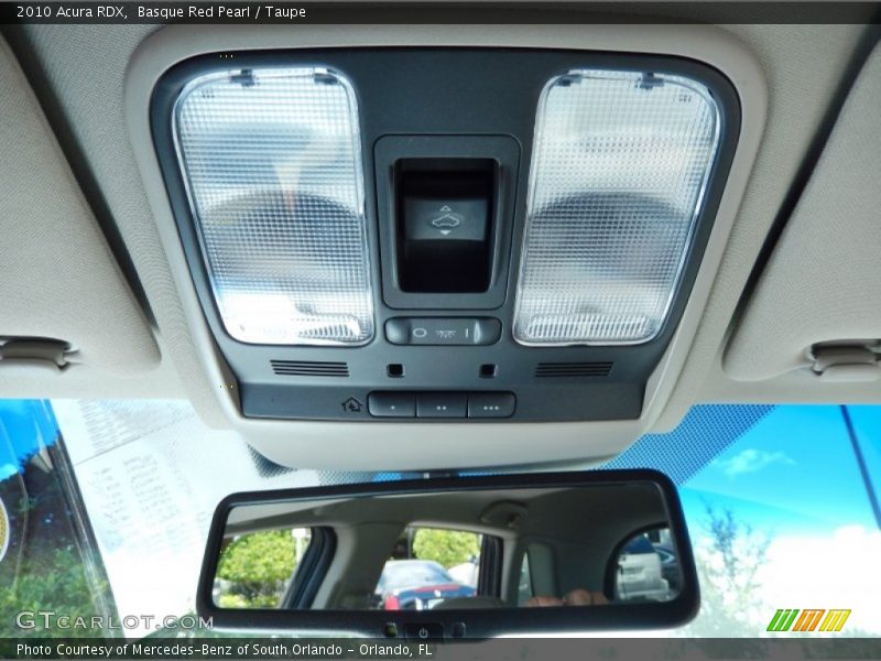 Basque Red Pearl / Taupe 2010 Acura RDX