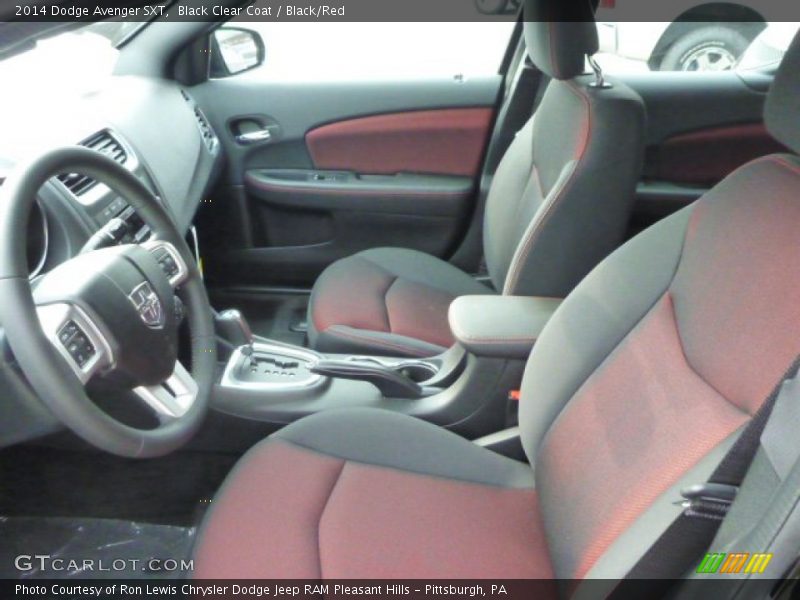 Front Seat of 2014 Avenger SXT
