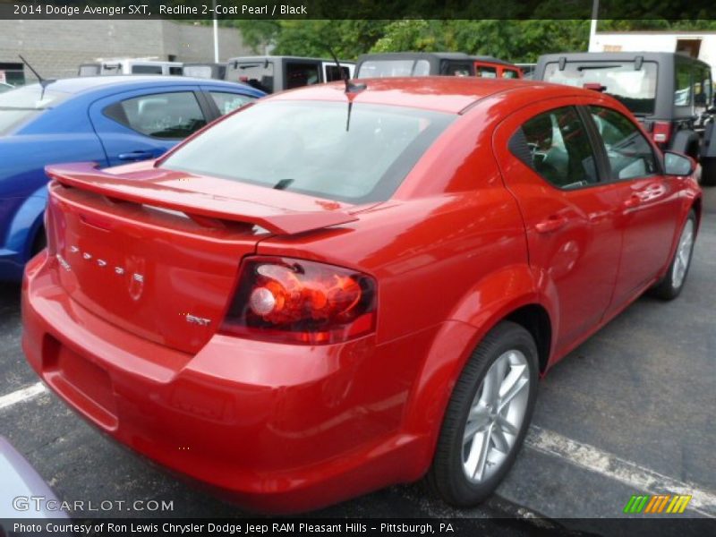 Redline 2-Coat Pearl / Black 2014 Dodge Avenger SXT
