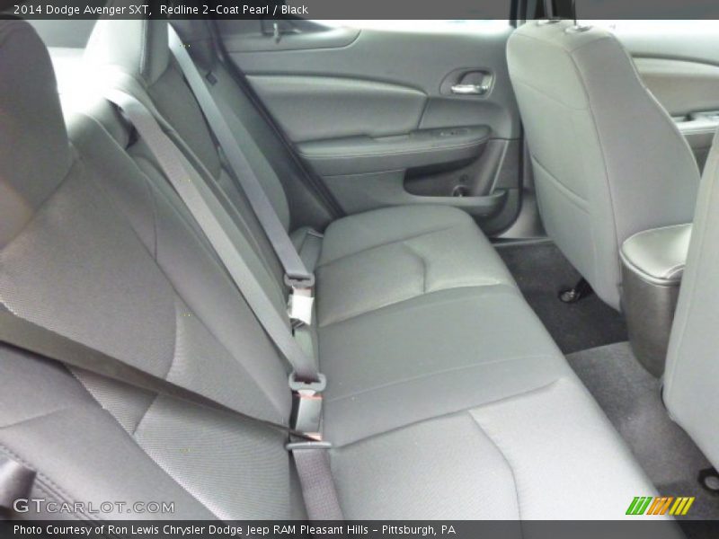 Rear Seat of 2014 Avenger SXT