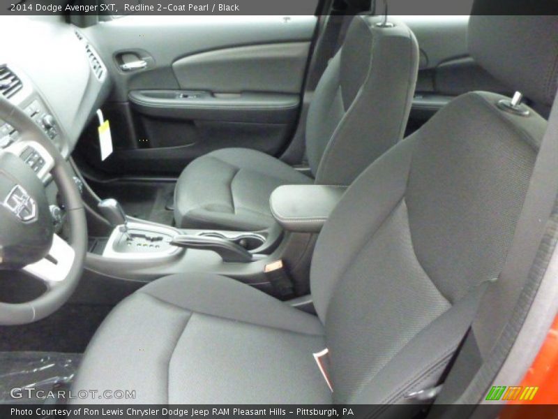 Front Seat of 2014 Avenger SXT